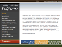 Tablet Screenshot of laglaciere.com